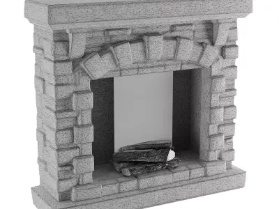 fire place 3D model