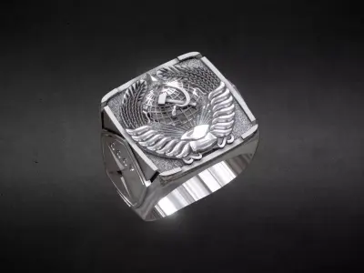 cccp ring 3D model