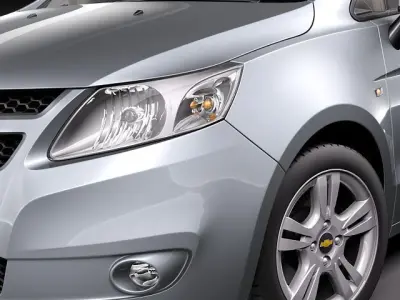 Chevrolet Sail CG 2011 3D model