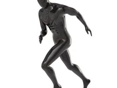 Run Man 3D model