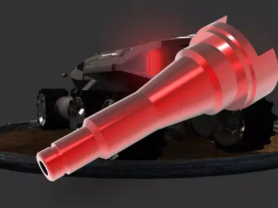 car shaft Free 3D model