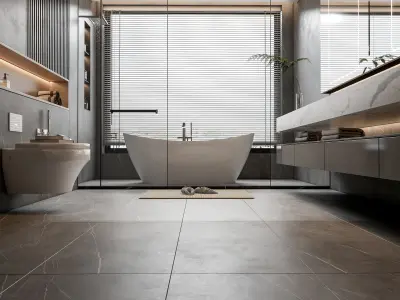 Bathroom 102 3D model