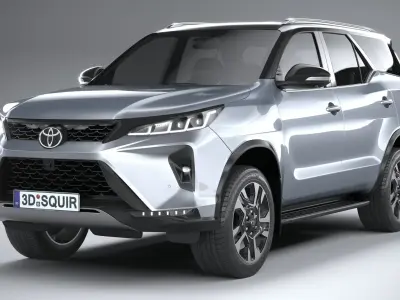 Toyota Fortuner 2021 3D model
