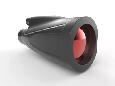 Monocular M02 Low-poly 3D model