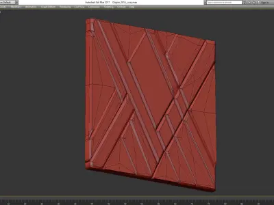 Headboard Premium 3d model Low-poly 3D model buy