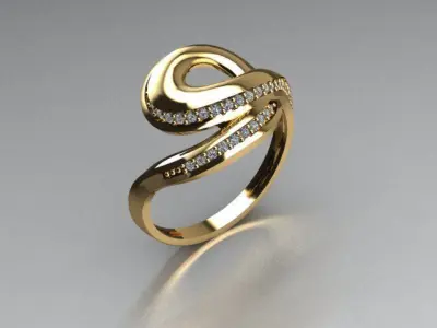 jewelry ring 3D print model