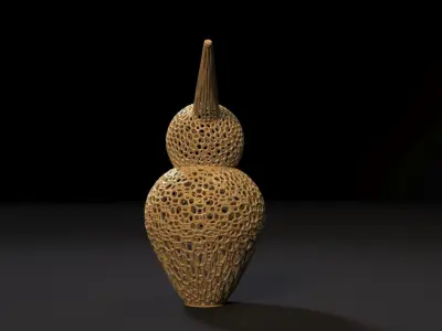 Kiwi bird figurine 3D print model