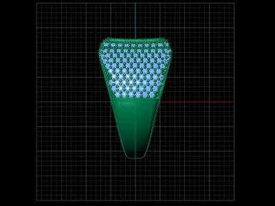 Print Ready STL 3DM  Gents Rings Diamond Men Ring  3D print model 146