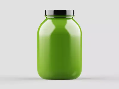 Supplement Bottle 3D model