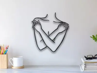 Beautiful Wall Art 3D print model