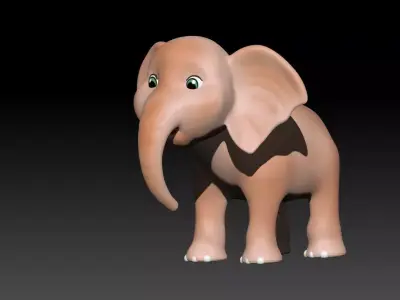 Elephant  3D model purchase