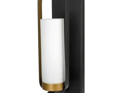 Carlino 1-Light Armed Sconce Free 3D model