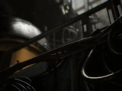 Modular Brutalist Levelscapes - Unreal Engine 5 Low-poly 3D model