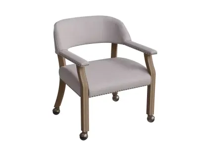 Mckinley Caster Game Chair 3D model