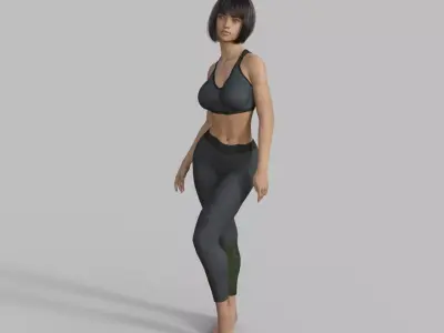 Cardio Clothes 3D model
