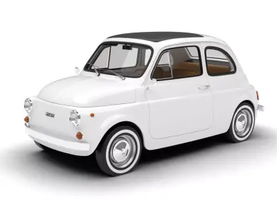 Fiat 500L 1969 3d model 3D model