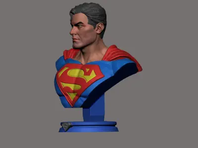 super man busto   3D print model