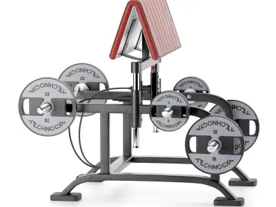 Gym Equipment FULLY ADJUSTABLE BENCH 3D model 3D model
