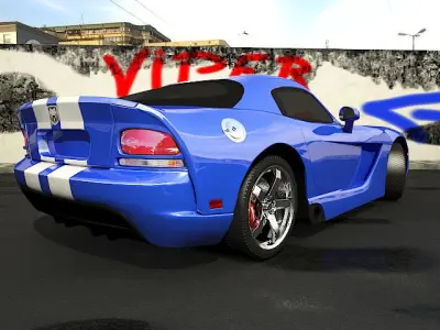 Viper SRT 3D model