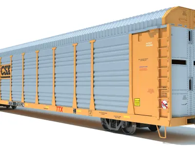 CSX Auto Carrier 3D model