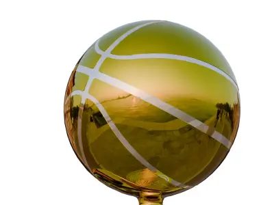 Larry OBrien Championship Trophy - NBA Championship Trophy  3D model