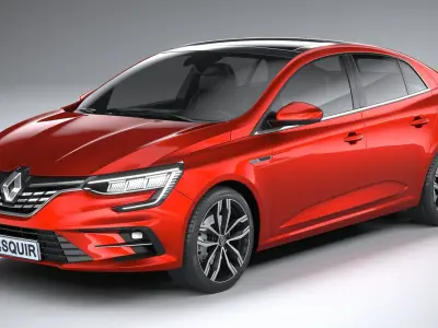 Renault Megane Sedan 2020 3D model