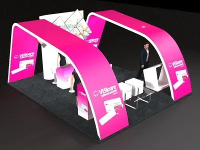 Stand for fair 3D model