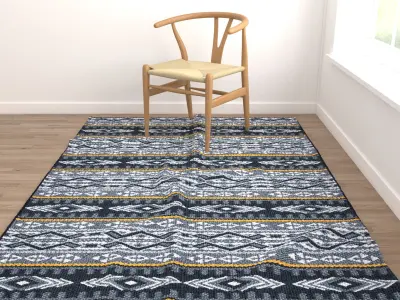 Rugs No 1036 Low-poly 3D model