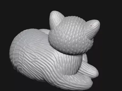 Kleine panda 3D print model