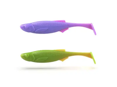 Soft fishing lure - Swimbait 120mm 3D print model