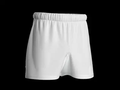 MALE SHORT 3D model buy