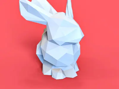Rabbit Unicorn  Free 3D print model