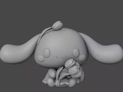 Sanrio cinnamoroll 16 3D print model