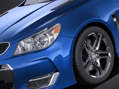 Chevrolet SS CG 2016 VRAY 3D model