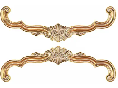 Classic carved 152 3D model