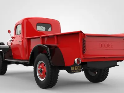 Dodge Power Wagon 1946 3D model