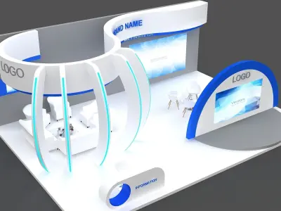 exhibition 3d 3D model