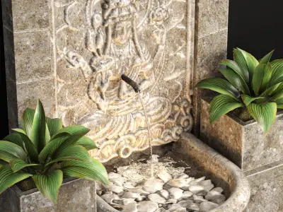 Fountain 23 3D model