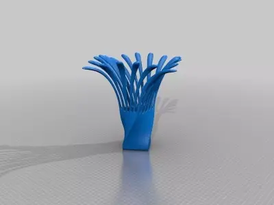 Poly Twisted Vase Free 3D print model