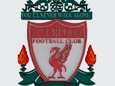 fc LIVERPOOL  football club  3D print model