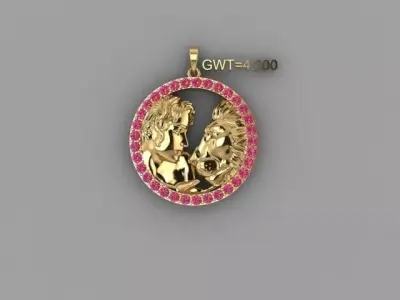 FASION PENDANT  3D model purchase