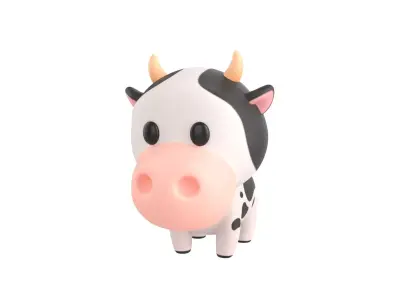 Character051 Cow 3D model