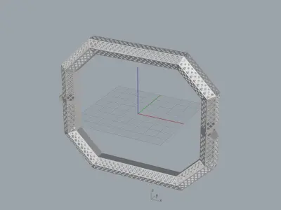 Bracelet With Network EveryWhere 3D print model