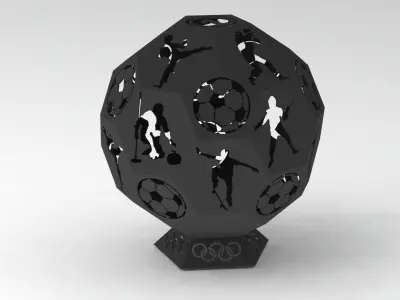 Fire bowl 3D print model