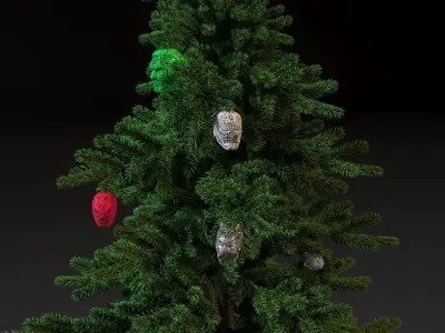 Heroes Marvel Christmas tree decoration 3D print model