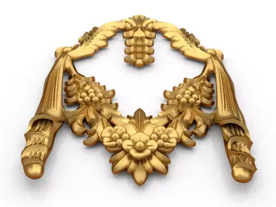 carved classic decorative ornament cnc 3d printing stl 31 3D print model