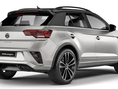Volkswagen T-Roc R-line 2022 3D model