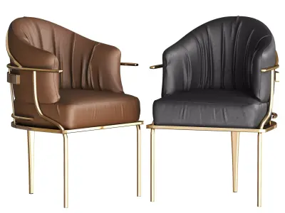 ASIA Chair Luxury chair by Koket 3D model