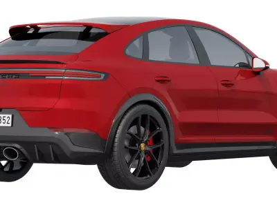 Porsche Cayenne Coupe GTS 2025 3D model