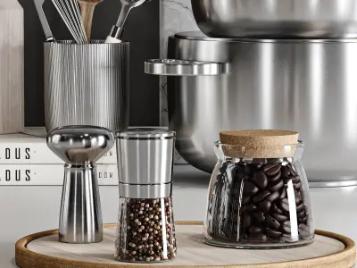 Kitchen accessories 052 3D model